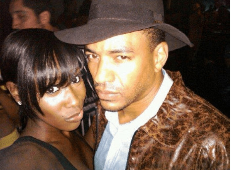 Laz Alonso with his former girlfriend, Bria Myles